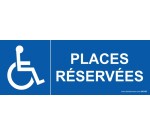 Panneau Picto Places réservées PMR