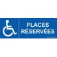 Panneau Picto Places réservées PMR