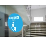 Adhésif pour carillon d'appel -  Bleu