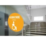 Adhésif pour carillon d'appel - Orange