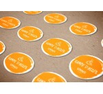 Adhésif design pour carillon d'appel - Orange