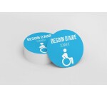 Adhésif pour carillon d'appel -  Bleu