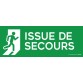 Panneau - ISSUE DE SECOURS