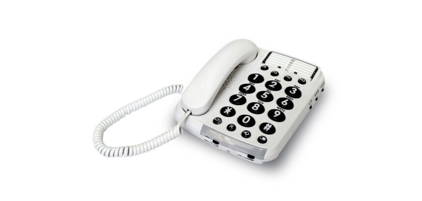 Téléphone filaire 6280005 blanc