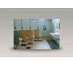 Miroir pour sanitaire incassable PLEXICHOK