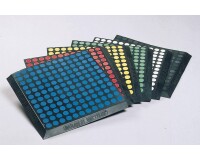 Tapis Antifatigue - 500 x 500mm - Mousse Polyuréthane - Jaune/noir