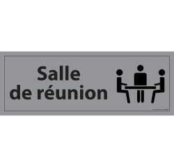 Plaque de porte Salle de réunion