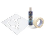 Kit Pochoir Stationnement Handicap ECO
