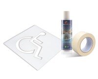 Kit Pochoir Stationnement Handicap ECO