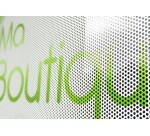 Signalisation surface vitrée Micro Perforée