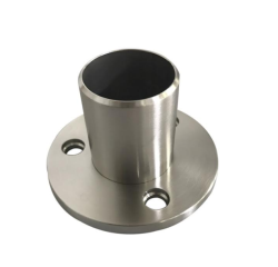 Platine à emboîter pour poteau INOXI