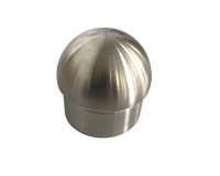 Bouchon demi-rond ou plat pour main courante INOXI