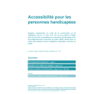 Registre public d'Accessibilité