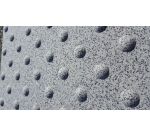 Dalle podotactile ADEX minérale avec adhésif épais