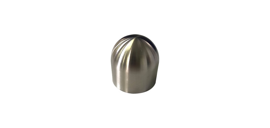 Bouchon demi-rond pour main courante WOODY