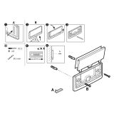 Plaque de porte CLICK SIGN, (L)149 x (H)148,5 mm