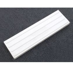 30 bandes d'aide au guidage en béton blanc -PU