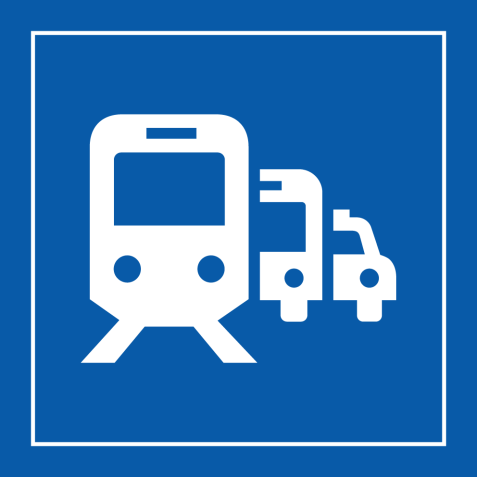 Panneau Pôle de correspondance ou gare routière