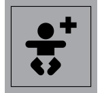 Panneau Centre médical pour enfants - ISO 7001 en Gravoply