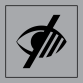 Panneau Accessibilité, malvoyant - ISO 7001 en Gravoply