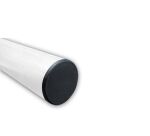 Poteau Rond en Acier Galvanisé Ø60 mm