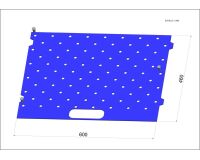 Gabarit pour clous à frapper