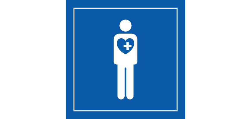 Panneau Accès prioritaire aux personnes souffrant de troubles graves