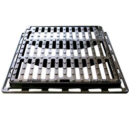 Grille de sol fonte 525 x 555 mm