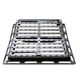 Grille de sol en fonte 460 x 475 mm