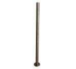 Poteau de garde-corps avec platine soudée INOXI
