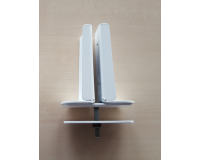 Pince double pour fixation cloison acoustique GARY DESK