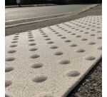 Dalle podotactile Granité - A coller - 400 x 600 mm - extérieur