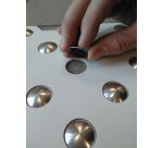 Plot Podotactile adhésif -Alu Brut