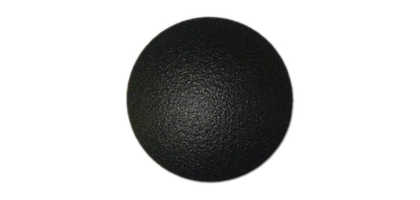 Plot Podotactile Lisse adhésif en Aluminium Noir