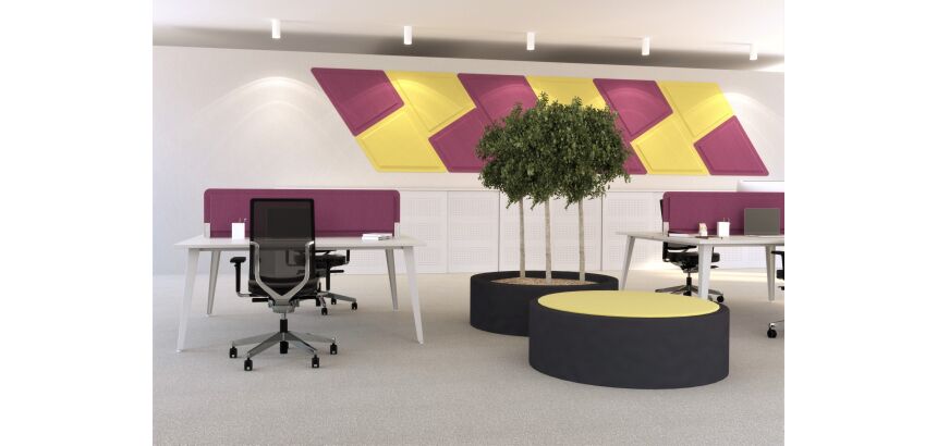 Cloison acoustique GARY DESK - L 120 cm