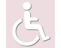 Pochoir adhésif - PMR - 30, 60 ou 120 cm