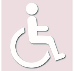 Pochoir adhésif - PMR - 30, 60 ou 120 cm