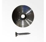 Plot Podotactile Bombé à Visser - en aluminium