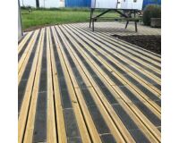 Plaque antidérapante spéciale sol en bois