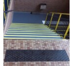 Dalle podotactile intérieure WATELIN FEU   - 445 x 400