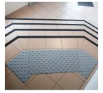 Dalle podotactile Grise intérieure WATELIN classée FEU