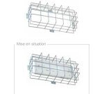 Grille de protection pour bloc autonome anti-panique BAES