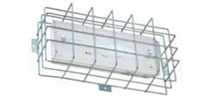 Grille de protection pour bloc autonome anti-panique BAES