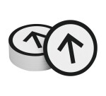 Pictogramme pour contremarche flèche