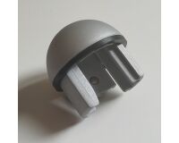 Bouchon rond pour main courante intérieure MALI en aluminium anodisé