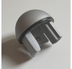 Bouchon rond pour main courante intérieure MALI en aluminium anodisé