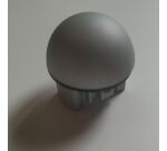 Bouchon rond pour main courante intérieure MALI en aluminium anodisé