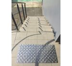 Bande d'éveil à la vigilance en aluminium ALULARM - 3 formats - Ext