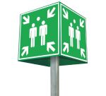 Kit Point de Rassemblement 360° ISO 7010 E007