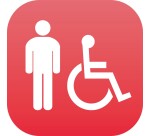 Plaque en Plexiglas PLEXI - Homme + PMR